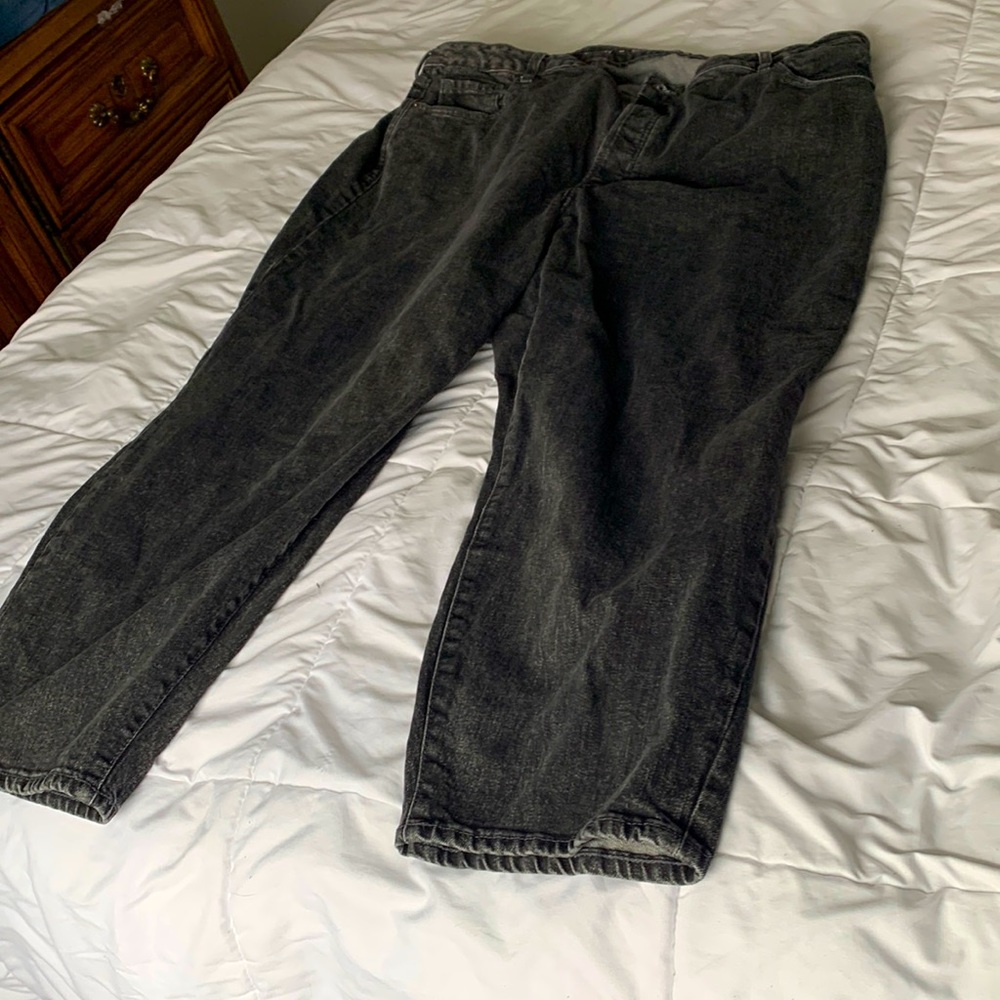 Old Navy jeans, Gray Size 24, O.G Straight leg, High Rise